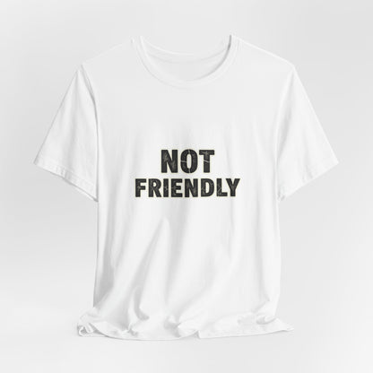 Not Friendly shirt |  funny tee