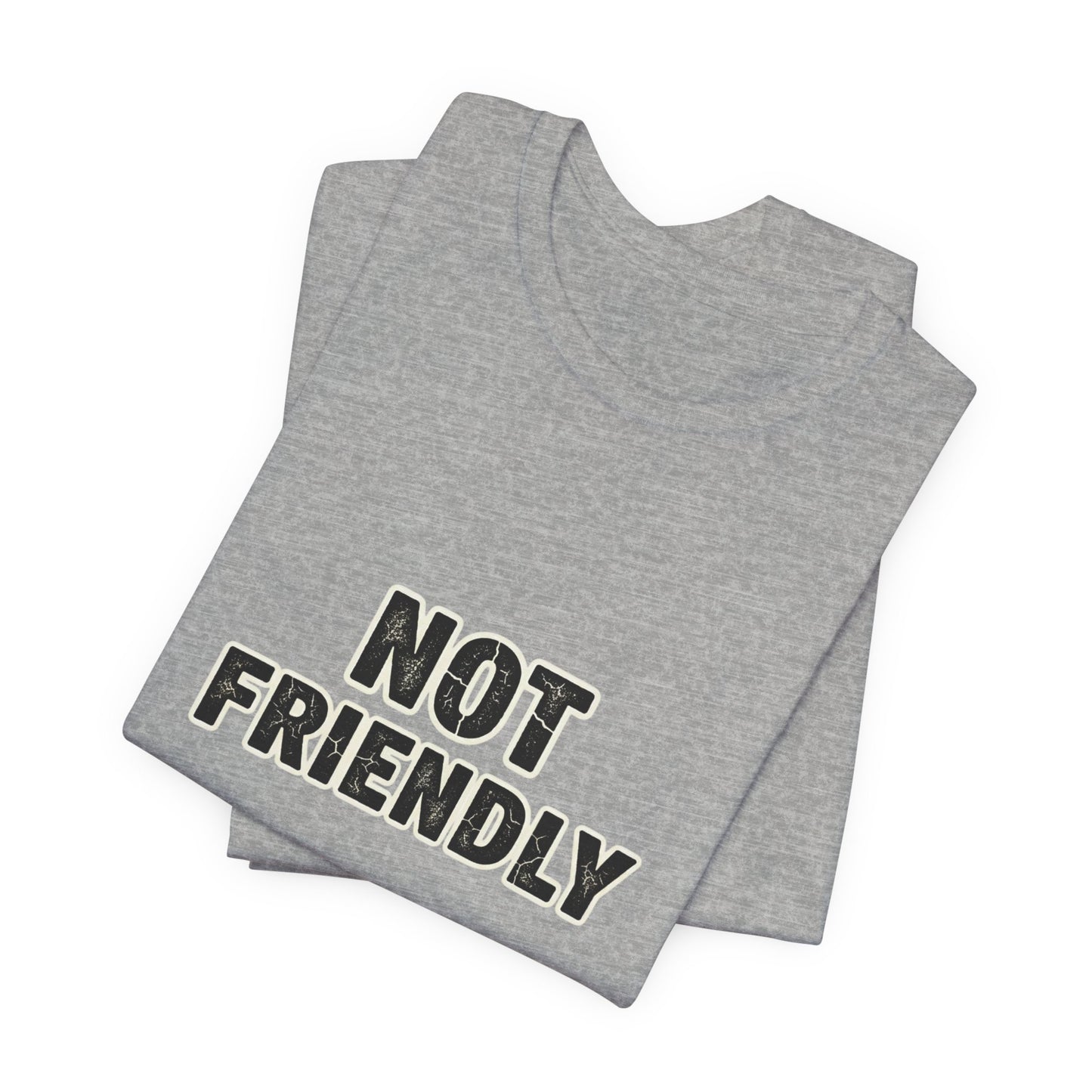 Not Friendly shirt |  funny tee